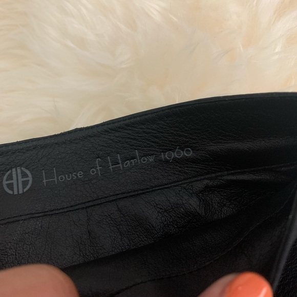 House of Harlow 1960 Suede/Leather Boots Sz: 39.5 - Picture 7 of 8